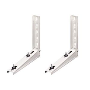 Set a 2 st. wandbeugel MS117 wit 465x375mm incl. bevestigingsmateriaal