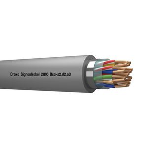 Haspel a 500m. signaal kabel afg Dca gy# 10x2x0,8mm 2810
