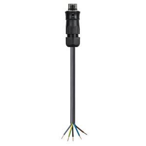Aansluitsnoer RST25I5 male 6mm² 150cm betongrijs VVE=5