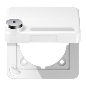 Klapdeksel CD500 alpin wit met slot