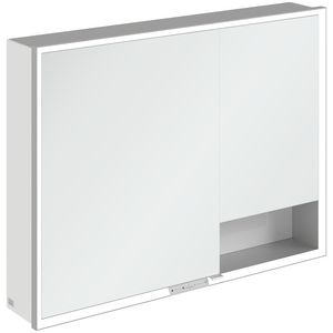 Opbouw Spiegelkast My View+ 1000x750x168mm Brilliant White
