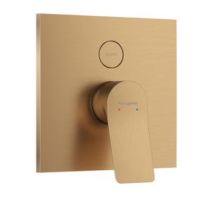 Vivenis 1-hendel afbouwdeel inbouwbadmengkraan voor 2 functies Brushed Bronze
