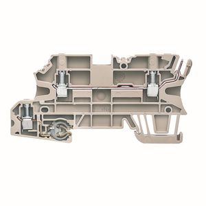 Aardklem PE schoefaansl. d.beige 2.5mm² connecti VVE=50