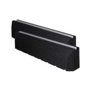 Opstelbalk met rail 100x18,5x23cm incl. bevestigingsset set a 2 st.