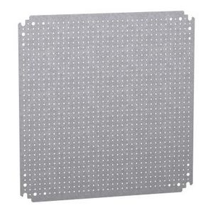 Montageplaat microperf. 500x500mm Gaten 3,6mm op 12,5mm