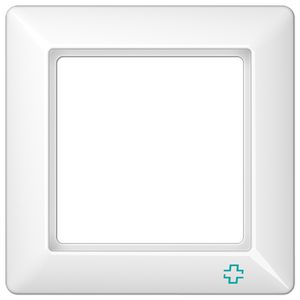 Afdekraam alpin wit 1-voudig ABAS VVE=10