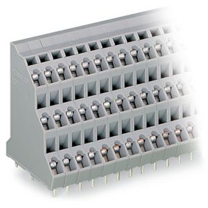 3-etage printklem 2,5mm² raster 5mm grijs 737-112 VVE=16