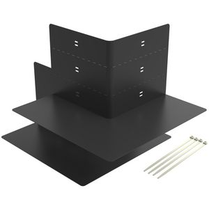 Aftakstuk pvc zwart EZT90RS Cablofil