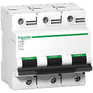 Installatieautomaat 3-polig In= 100A B-karakteristiek C120N