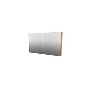 Spiegelkast Xcellent 2 deuren 1000X140X600 Urban oak