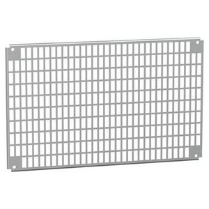 Montageplaat voor PLS kast 360x540mm Telequick