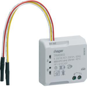 Inbouwmodule KNX-RF 230V 2-draads 2-v in 1-v 230V 4A uit