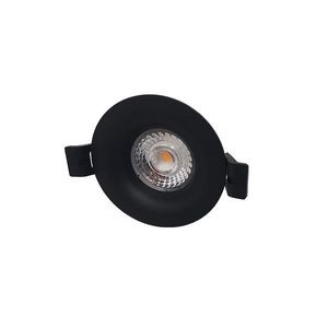 Spot camini 8W Ø82mm CTA zwart dimbaar ex. driver