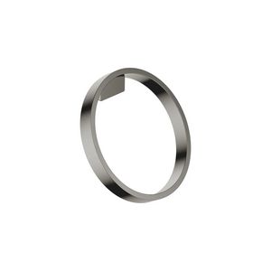 CYO Handdoekring rond Dark Chrome