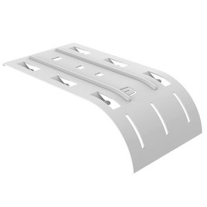 Afbuigplaat- kabeluitgang DEV 100 WH eZ painted white