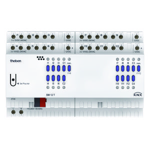 Binaire ingang 12-voudig KNX