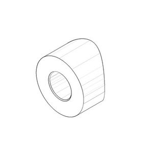 Aansluiting Afstandsstuk 33x23mm chr