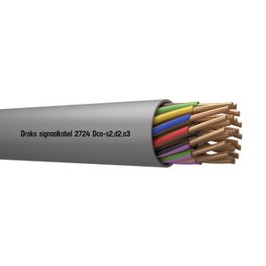 Haspel a 500m. signaal kabel Dca gy# 24x0,8mm 2724