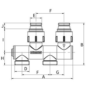 H-onderblok Variocon MM G1/2x3/4 EK Ni Simplex VVE=5