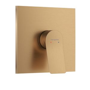 Vivenis 1-hendel afbouwdeel inbouwdouchemengkraan voor 1 functie Brushed Bronze