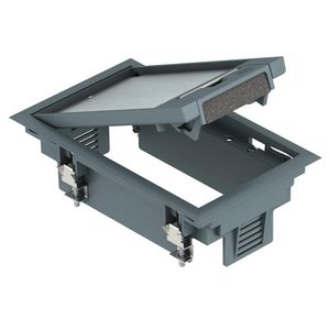 Inbouweenheid voor kanaalmontage 192x118x61 polyamid zwart