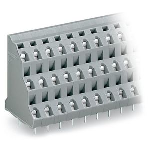 3-etage printklem 2,5mm² raster 7,5mm grijs 737-552 VVE=76