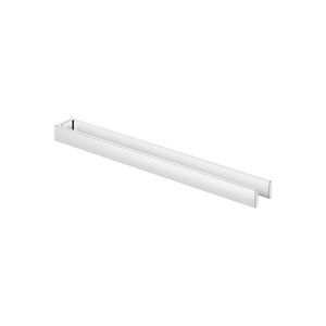 Handdoekhouder 2delig vast chr