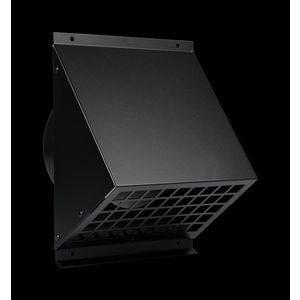 Muurdoorvoer Ø200mm zwart TQ-AIR HRV (heat recovery ventilation)