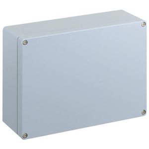 Lege behuizing zilvergrijs IP66 IK09