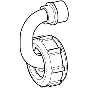 verbindingsbuis tussen vlotterkraan en pantserslang