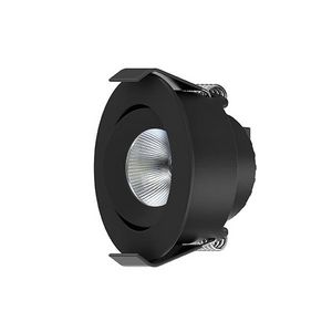 Spot camicro 4W Ø50mm 2.700K zwart dimbaar incl. driver