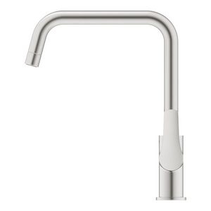 Eurosmart keukenmengkraan hoge uitloop sprong 228mm 1-hendel supersteel (rvs look) (prof)
