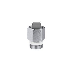Afsluitklep tbv. minical/valcal 1/2"bt. chroom
