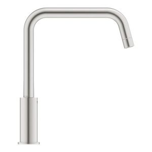 Eurosmart keukenmengkraan hoge uitloop sprong 228mm 1-hendel supersteel (rvs look) (prof)