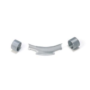 Buisgeleidebocht drinkwater 45° 25mm incl. 2 spanhulzen