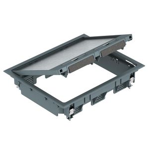 Inbouweenheid kanaalmontage 273x220x61 polyamid grijs