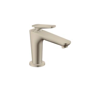 1-hendel fonteinmengkraan 90 Coolstart + PushOpen afvoerplug brushed nickel Citterio-C