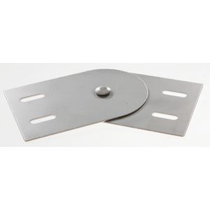 Koppeling vertikaal instelbaar Resist H100 RVS 304