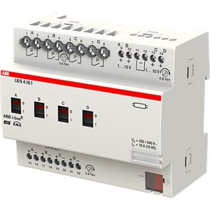 Lichtregelaar KNX 0-10V 4-voudig DIN-rail (LR/S 4.16.1)