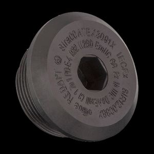 Afdichtplug dome head glasvezel versterkt nylon 1"NPT ATEX