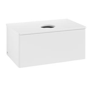 Wastafelonderkast Antao 800x360x500mm White Matt Lacquer K30010MT