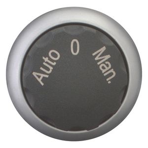 Keuzeschakelaar 3 standen zwart Auto 0 Hand vast VVE=5