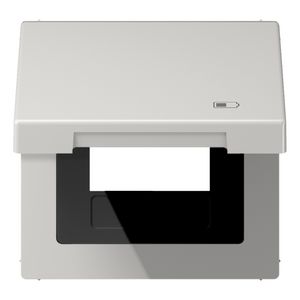 Klapdeksel LS990 li.gr.met symb. Lader