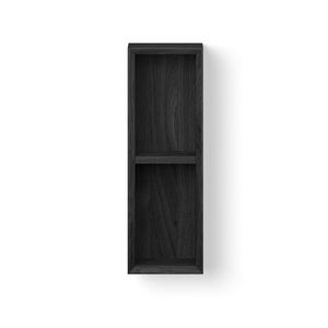 Wooden BoX Facet 200x140x600mm black (horz. en vertic. toepasbaar)