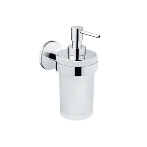 CANA WALL-MOUNTED SOAP DISPENSER GLASS CHROME