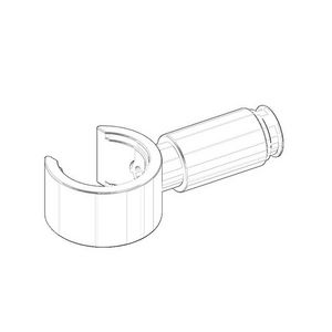 Houder 80x35x20mm chr 90172001401-00