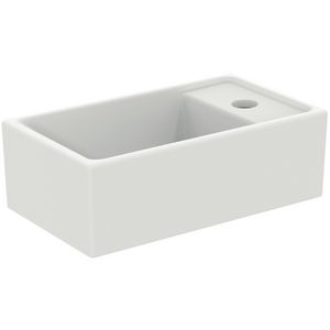 fontein 37x21cm m krngt. rechts z. overloop slk white E2112V