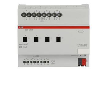Schak/dim-aktor KNX 2-voudig 0-10V 4 x 16A AC1 DIN-rail (SD/S 4.16.1)