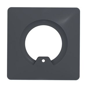 RoundTech vierkant inbouwraam grijs