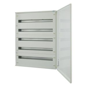 Wandverdeler BF C IP30 wit opbouw 5 rijen 165TE
